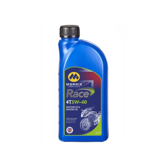 MORRIS Race 4T 5W-40 - 4 Stroke Motorcycle Engine Oil